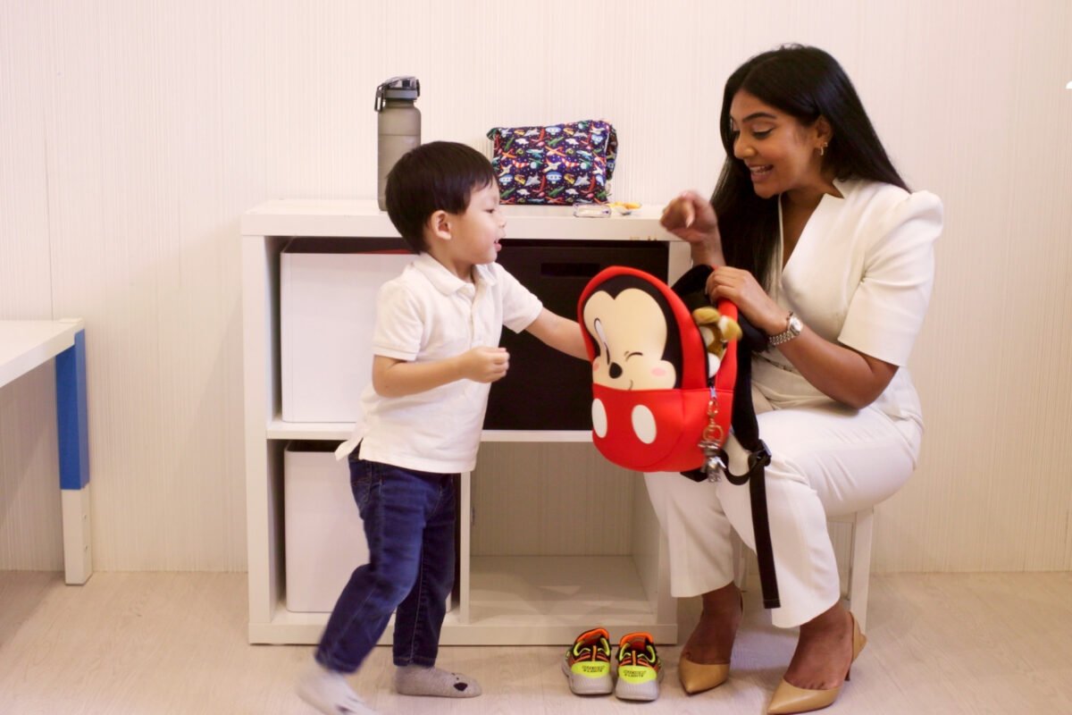 therapist and child interaction in Early Intervention Program